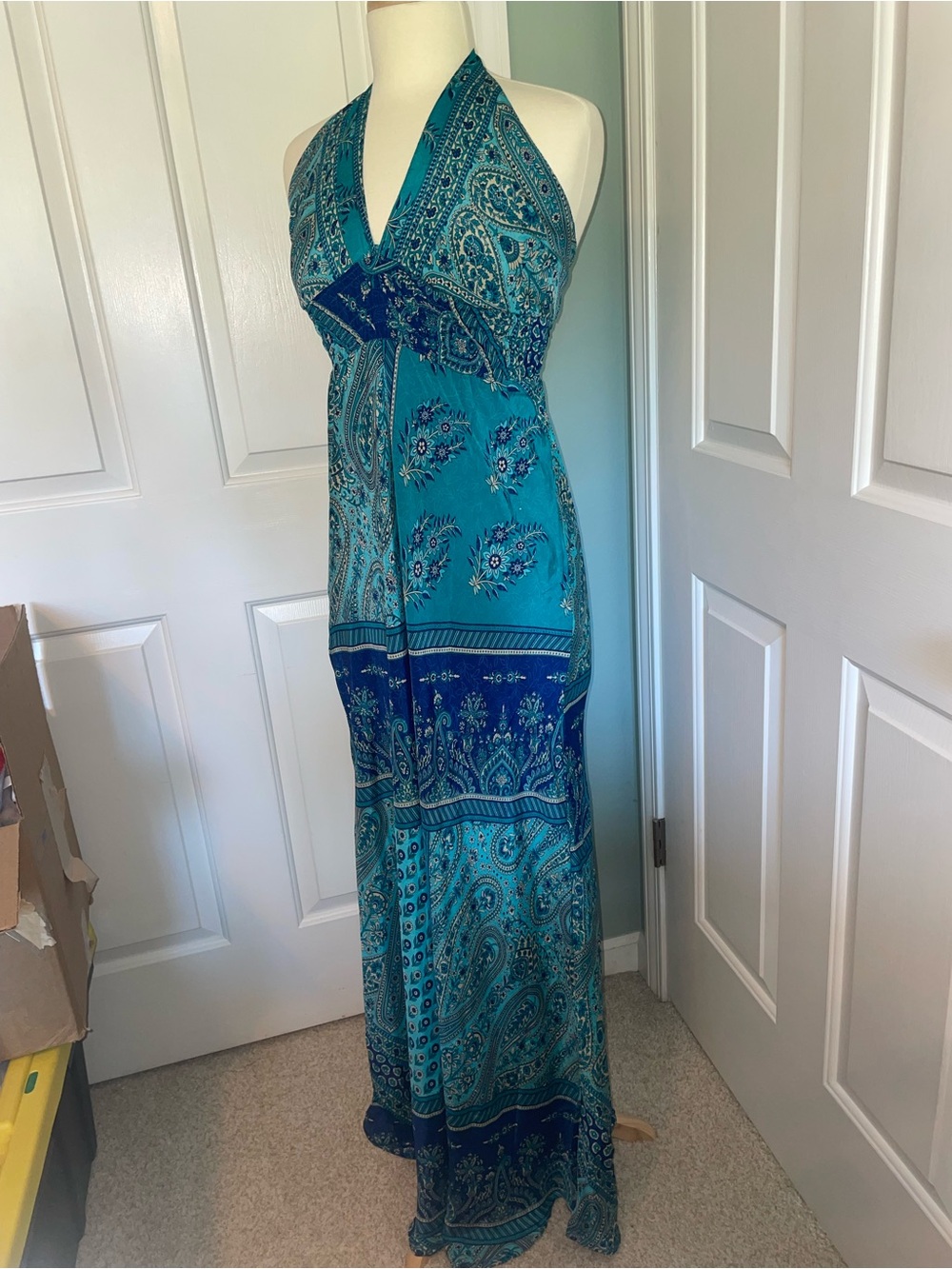 NWT Karma Highway Halter Maxi Dress - One Size